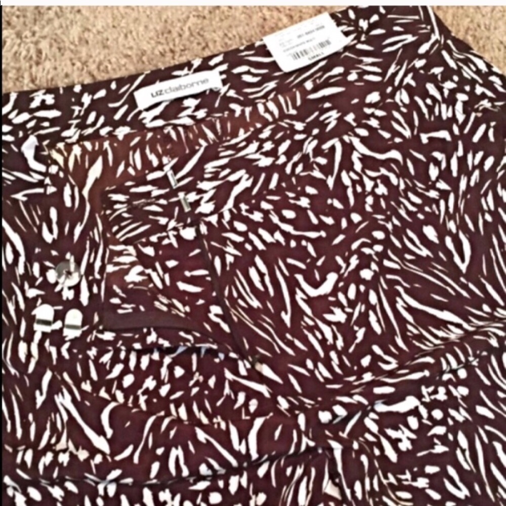 🆕 Liz Claiborne loose fit dressy capris pa… - Picture 3 of 8